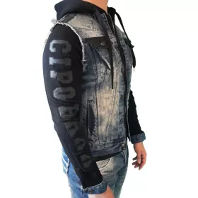 CIPO & BAXX DIVATOS FÉRFI FARMERKABÁT CJ154BLUE