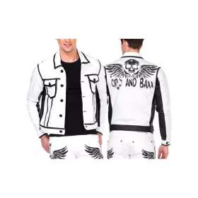 CIPO & BAXX DIVATOS FEHÉR FARMERKABÁT CJ213 WHITE