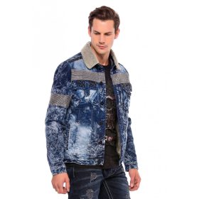 CIPO & BAXX DIVATOS TÉLI FARMERKABÁT CJ245BLUE CIPO & BAXX DIVATOS TÉLI FARMERKABÁT CJ245BLUE