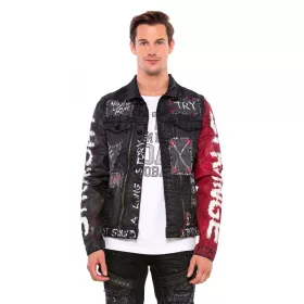 CIPO & BAXX DIVATOS FÉRFI FARMERKABÁT CJ248BLACK