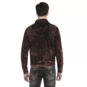 CIPO&BAXX DIVATOS FÉRFI FARMERKABÁT CJ251BURGUNDY