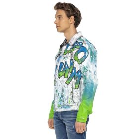 CIPO & BAXX DIVATOS FÉRFI FARMERKABÁT CJ254 GREEN-BLUE CIPO & BAXX DIVATOS FÉRFI FARMERKABÁT CJ254 GREEN-BLUE