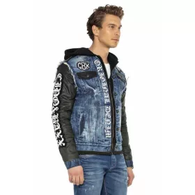 CIPO&BAXX DIVATOS FÉRFI FARMERKABÁT CJ255BLUE