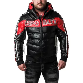 CIPO&BAXX FÉRFI KABÁT CJ269 BLACK