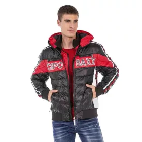 CIPO&BAXX FÉRFI KABÁT CJ269 BLACK