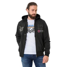 CIPO & BAXX FÉRFI ÁTMENETI DZSEKI CJ283 BLACK