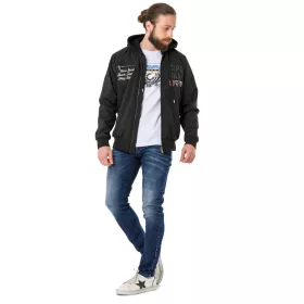 CIPO & BAXX FÉRFI ÁTMENETI DZSEKI CJ283 BLACK