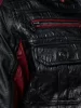 CIPO & BAXX DIVATOS MŰBŐR KABÁT CJ284 BLACK