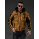 CIPO & BAXX DIVATOS MŰBŐR KABÁT CJ284 MUSTARD