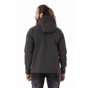 CIPO & BAXX FÉRFI SOFTSHELL KABÁT CJ285 ANTHRACITE