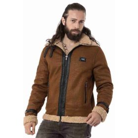 CIPO & BAXX DIVATOS IRHAKABÁT CJ286 BROWN