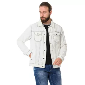 CIPO & BAXX FÉRFI FARMERKABÁT CJ289 WHITE