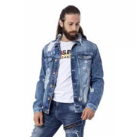 CIPO & BAXX DIVATOS FÉRFI FARMERKABÁT CJ291 BLUE