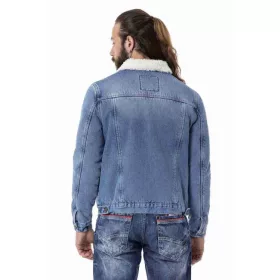 CIPO & BAXX BÉLELT FARMERKABÁT  CJ294 ICE BLUE