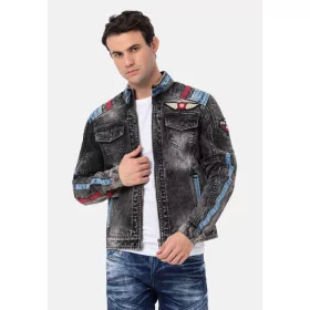 CIPO & BAXX FÉRFI FARMERKABÁT CJ300 BLACK