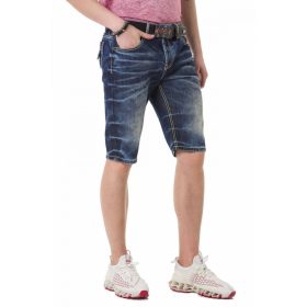 CK251 BLUE DIVATOS FARMER RÖVIDNADRÁG