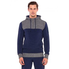 CIPO & BAXX DIVATOS  FÉRFI MELEGÍTŐ FELSŐ CL372DARKBLUE-GREY   CIPO & BAXX DIVATOS  FÉRFI MELEGÍTŐ FELSŐ CL372DARKBLUE-GREY