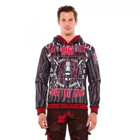 CIPO & BAXX KAPUCNIS PULÓVER CL380BLACK