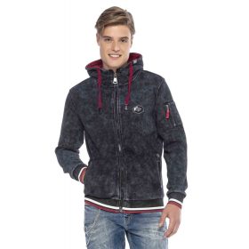 CIPO&BAXX DIVATOS FÉRFI PULÓVER CL418 BLACK CIPO&BAXX DIVATOS FÉRFI PULÓVER CL418 BLACK