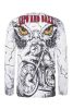 CIPO & BAXX FÉRFI HOSSZÚ UJJÚ POLÓ CL467 WHITE