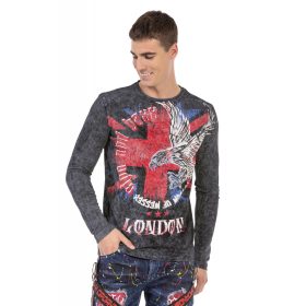 CIPO&BAXX FÉRFI HOSSZÚ UJJÚ POLÓ CL499 BLACK CIPO&BAXX FÉRFI HOSSZÚ UJJÚ POLÓ CL499 BLACK