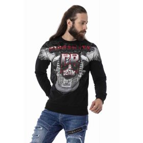 CL515 CIPO&BAXX FÉRFI HOSSZÚ UJJÚ PÓLÓ BLACK CL515 CIPO&BAXX FÉRFI HOSSZÚ UJJÚ PÓLÓ BLACK