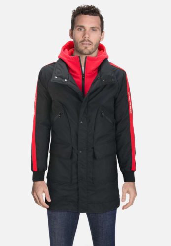 CIPO & BAXX FÉRFI TÉLIKABÁT CM146 BLACK