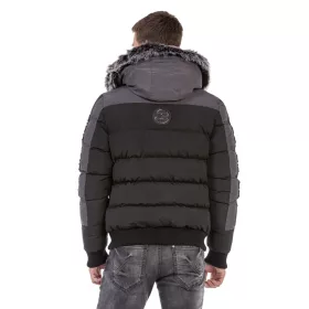 CIPO&BAXX FÉRFI TÉLIKABÁT CM182 BLACK