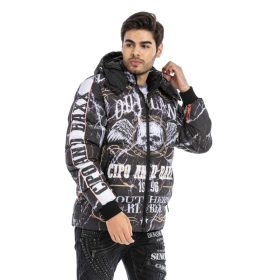 CIPO&BAXX FÉRFI TÉLIKABÁT CM187 BLACK