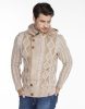 CIPO & BAXX DIVATOS FÉRFI KÖTÖTT PULÓVER CP161BEIGE