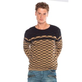 CIPO&BAXX DIVATOS FÉRFI KÖTÖTT PULÓVER CP228CAMEL CIPO&BAXX DIVATOS FÉRFI KÖTÖTT PULÓVER CP228CAMEL