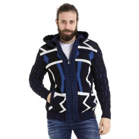 CIPO & BAXX FÉRFI KÖTÖTT KARDIGÁN