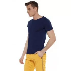 CIPO & BAXX DIVATOS FÉRFI PÓLÓ CT525 NAVYBLUE