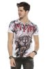 CIPO & BAXX DIVATOS FÉRFI PÓLÓ CT559 WHITE