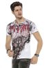 CIPO & BAXX DIVATOS FÉRFI PÓLÓ CT559 WHITE