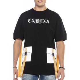 CIPO & BAXX DIVATOS FÉRFI PÓLÓ CT589BLACK CIPO & BAXX DIVATOS FÉRFI PÓLÓ CT589BLACK