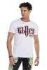CIPO & BAXX DIVATOS FÉRFI PÓLÓ CT617 WHITE