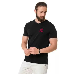 CIPO & BAXX DIVATOS FÉRFI PÓLÓ CT740 BLACK