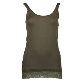 SILVIAN HEACH GREEN WOMAN TANK