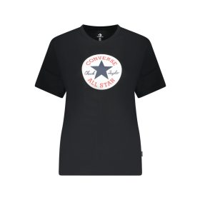 Converse női rövid ujjú póló, fekete