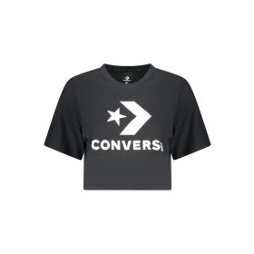 Converse női rövid ujjú póló, fekete
