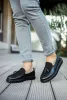 Chekich 002.03 férfi loafer cipő fekete