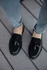 Chekich 002.03 férfi loafer cipő fekete