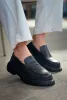 Chekich 2417.01 férfi loafer cipő fekete