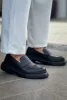 Chekich 2417.01 férfi loafer cipő fekete