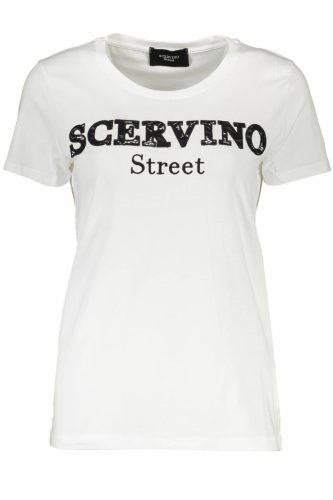 SCERVINO STREET NŐI RÖVID UJJÚ PÓLÓ, FEHÉR