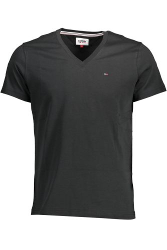 TOMMY HILFIGER FÉRFI RÖVID UJJÚ PÓLÓ FEKETE