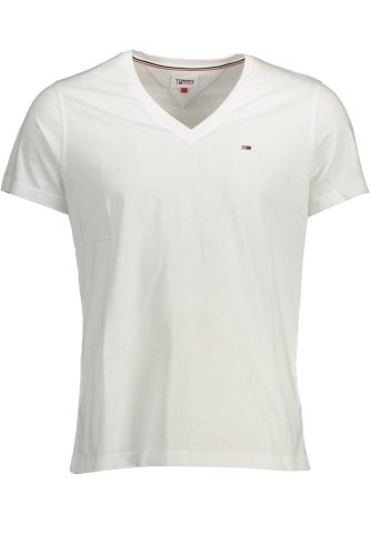 TOMMY HILFIGER FÉRFI RÖVID UJJÚ PÓLÓ, FEHÉR