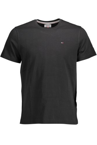 TOMMY HILFIGER FÉRFI RÖVID UJJÚ PÓLÓ FEKETE