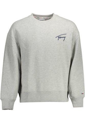 TOMMY HILFIGER PULÓPÓL CIPZZÁR NÉLKÜL SZÜRKE